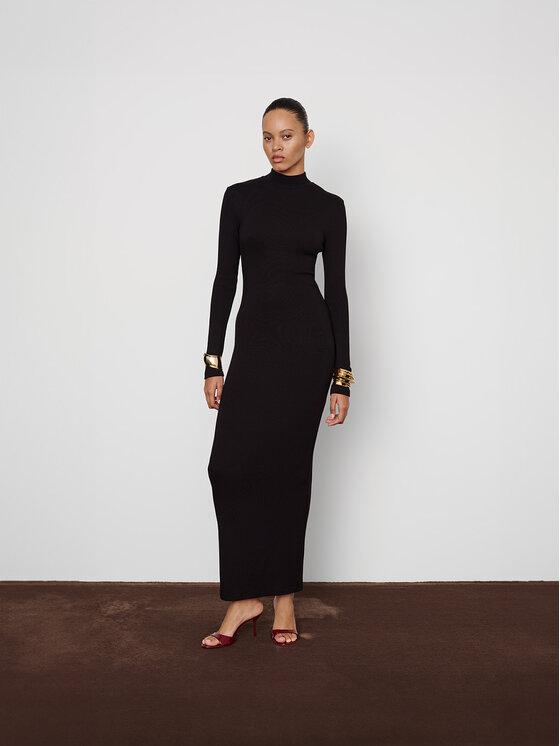 La Mania La Mania Vestito da giorno FALLON Nero Basic Fit