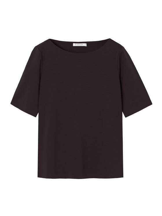 TATUUM TATUUM Bluzka MIKAJO Brązowy Classic Fit