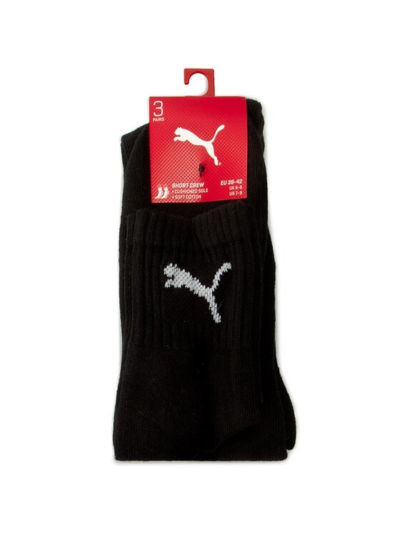 Puma Puma Zestaw 3 par wysokich skarpet męskich 231011001 200 039 39/42 Czarny