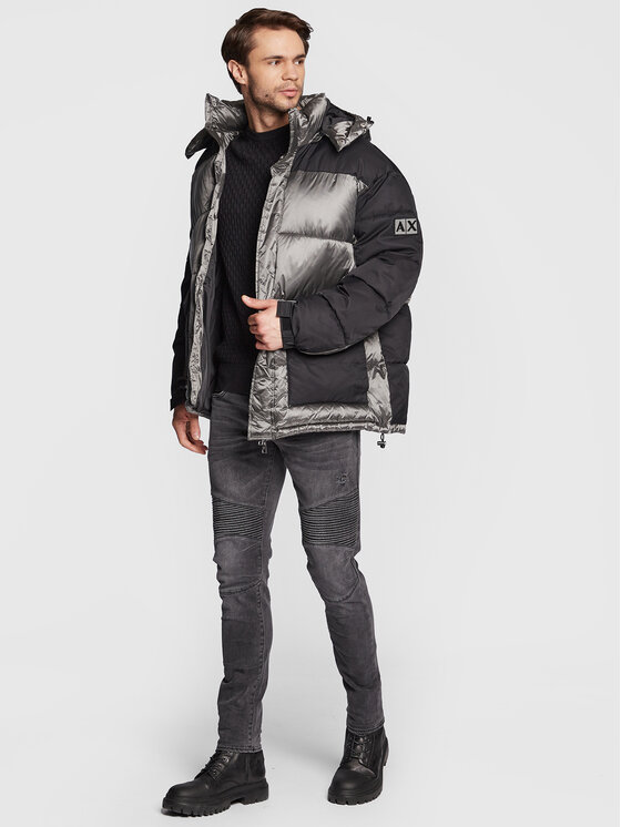 Armani Exchange Armani Exchange Зимова куртка 6LZK34 ZNWHZ 7900 Сірий Regular Fit