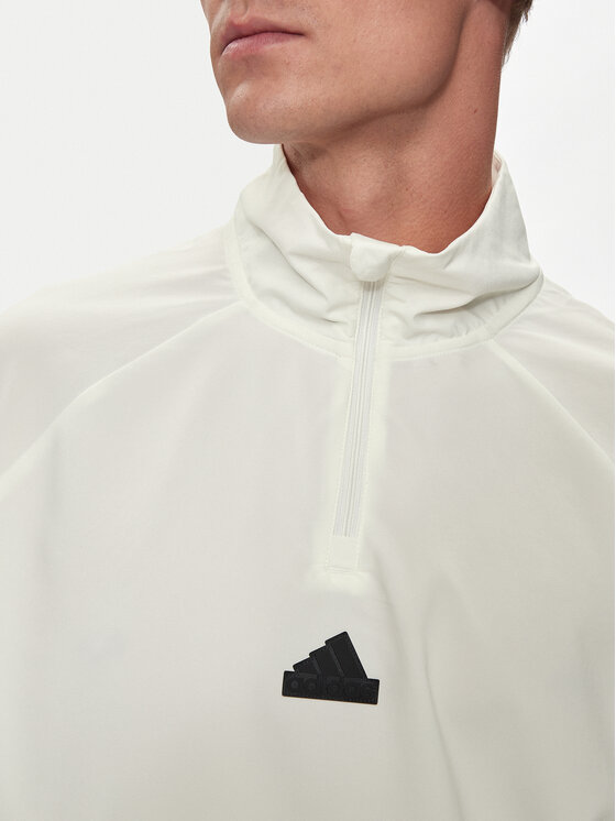 adidas adidas Bluza Embroidery IP3799 Biały Regular Fit