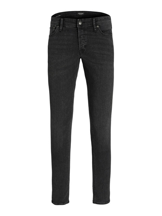 Jack & Jones Jack & Jones Jeansy Glenn 12237350 Černá Slim Fit