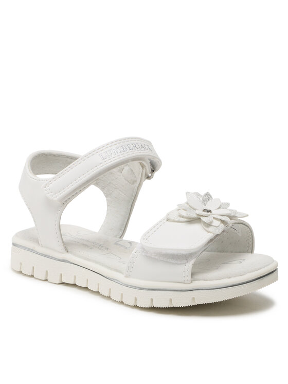 Lumberjack Lumberjack Sandaalid SANDAL WITH FLOWER Valge