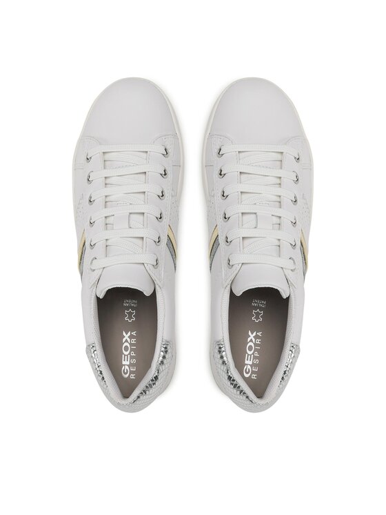 Geox Geox Sneakers D Jaysen D351BB085KYC0007 Weiß