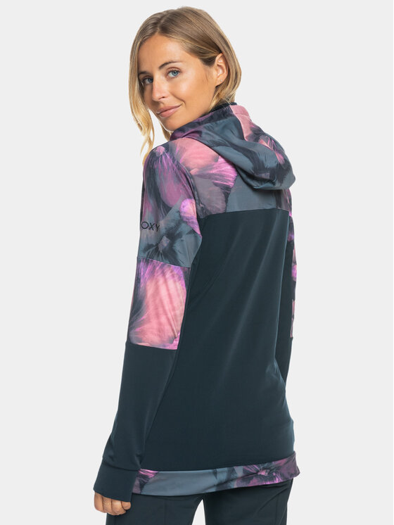 Roxy Roxy Sweatshirt Winter Valley Otlr ERJFT04716 Schwarz Regular Fit