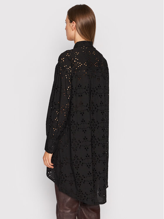 YAS YAS Krekls Riveri 26024730 Melns Relaxed Fit