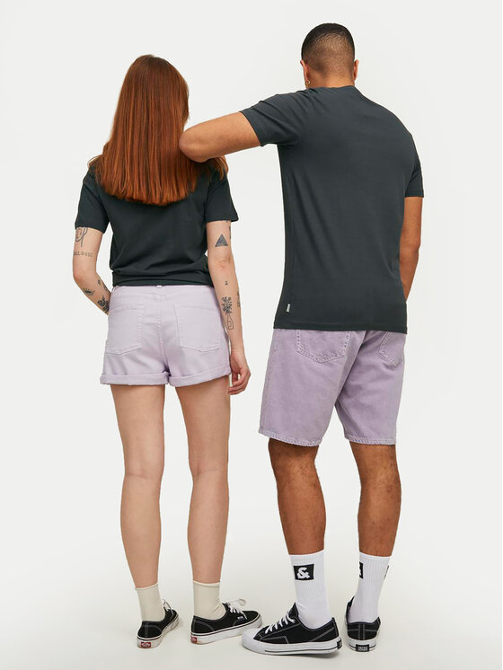 Jack&Jones Jack&Jones Majica Organic Basic 12156101 Siva Slim Fit