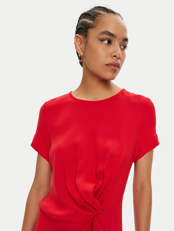 Herskind Herskind Sukienka codzienna Noelle 5205736 Czerwony Regular Fit