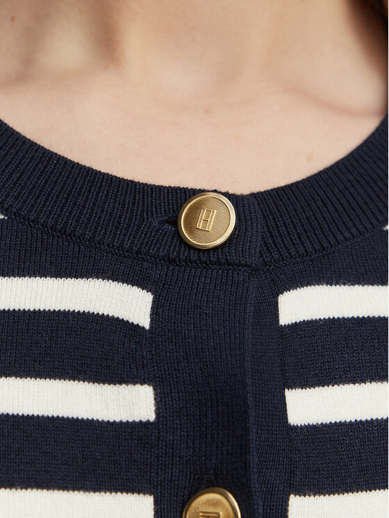 Tommy Hilfiger Tommy Hilfiger Кардиган WW0WW42370 Тъмносин Regular Fit