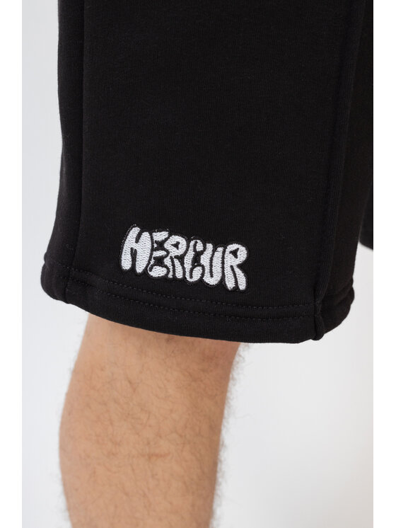 Mercur Mercur Szorty Mural 2 Czarny Basic Fit