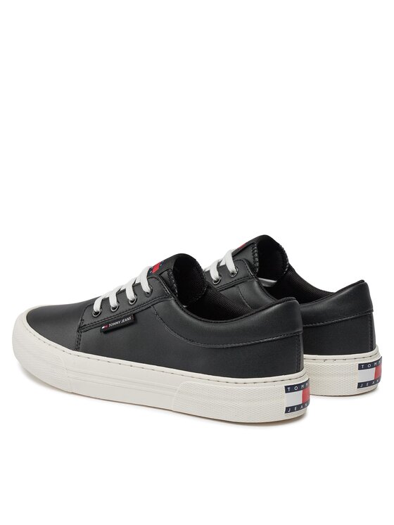 Tommy Jeans Tommy Jeans Sneakersy Tjm Vulc. Skate Derby Ess EM0EM01400 Czarny
