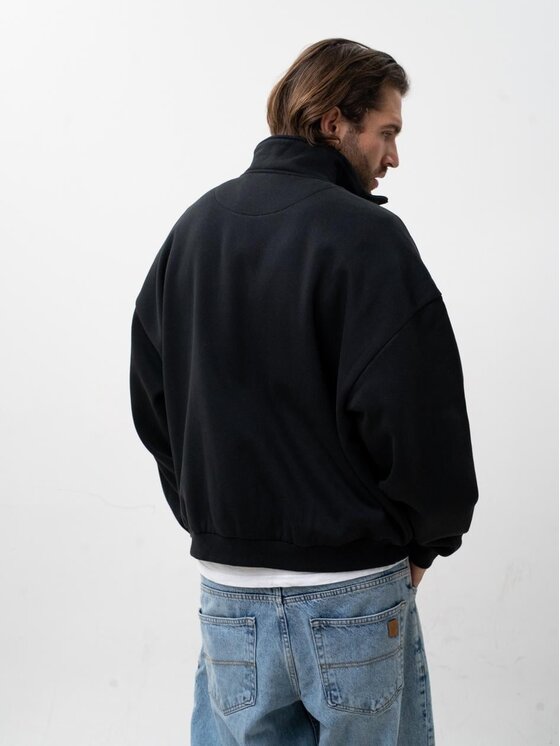 Jigga Wear Jigga Wear Bluza 132124 Czarny Oversize