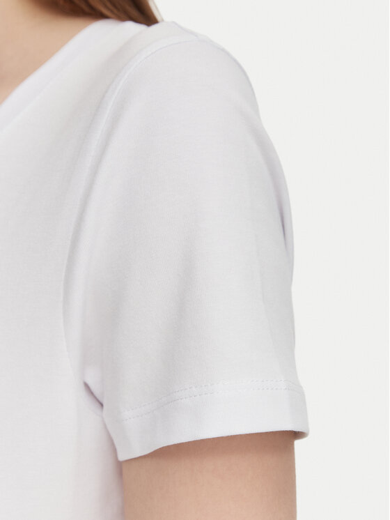 Guess Guess T-Shirt W6YI25 K4344 Bílá Slim Fit