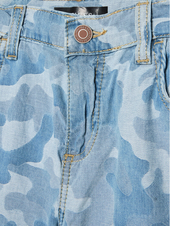 Guess Guess Džínové šortky L3GD16 D4ZV0 Modrá Regular Fit