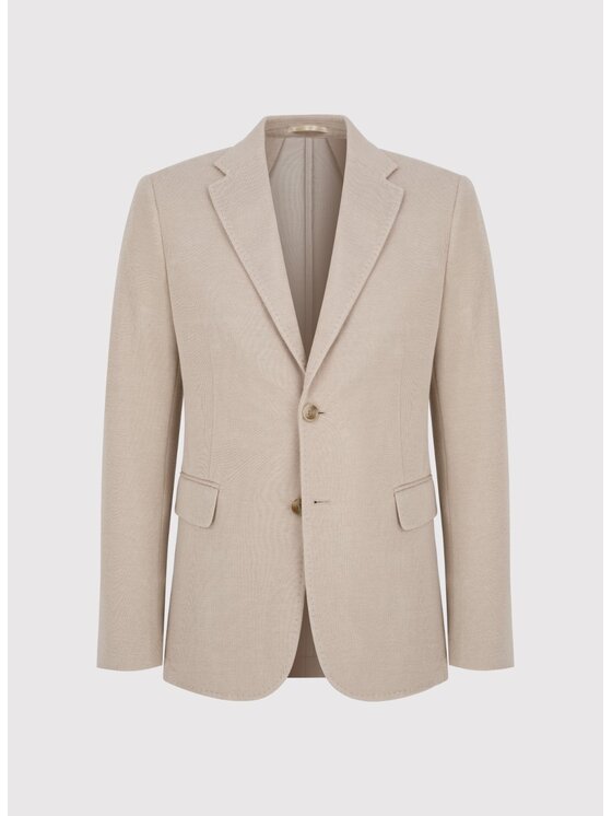 Pako Lorente Pako Lorente Marynarka P25SF-3X-011 Beżowy Slim Fit