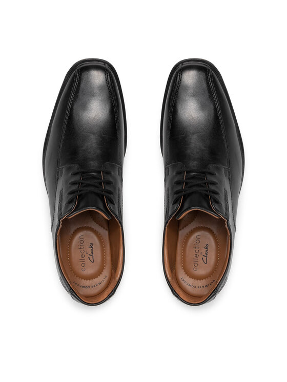 Clarks Clarks Półbuty Tilden Walk 261103107 Czarny