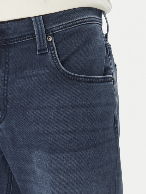 Mustang Mustang Szorty jeansowe Chicago Z 1016351 Niebieski Slim Fit