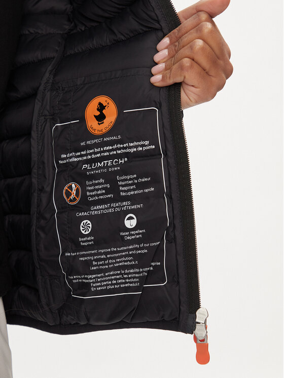 Save The Duck Save The Duck Übergangsjacke D33620W GIGA01 Schwarz Regular Fit