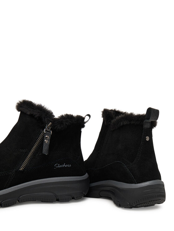 Skechers Skechers Śniegowce Easy Going - Cool Zip! Czarny