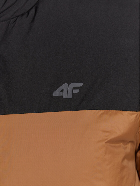 4F 4F Kurtka zimowa H4Z22-KUMP005 Brązowy Regular Fit