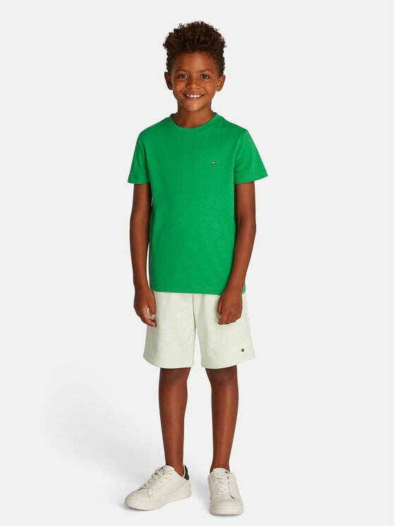 Tommy Hilfiger Tommy Hilfiger T-särk Essential KB0KB06879 D Roheline Regular Fit