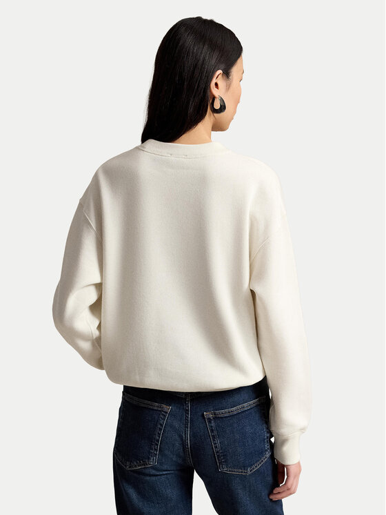 Polo Ralph Lauren Polo Ralph Lauren Суитшърт 211B23856001 Кремав Relaxed Fit
