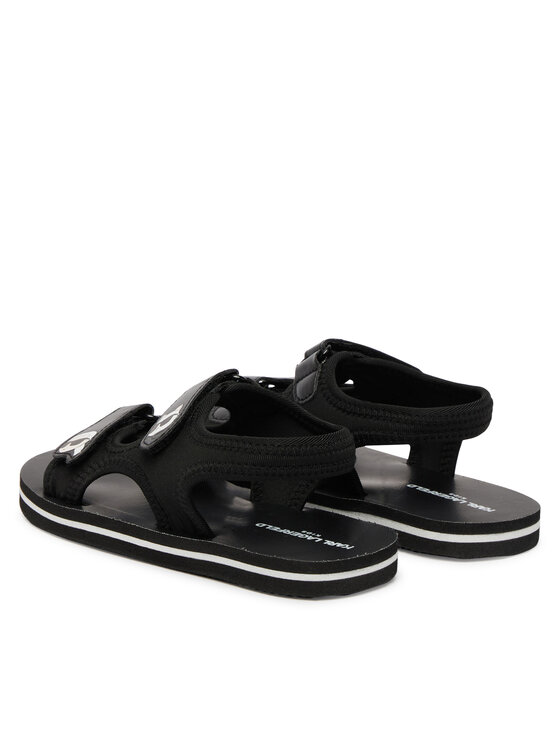 KARL LAGERFELD KARL LAGERFELD Sandali Z31183 S Črna