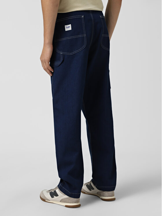 Lee Lee Jeansy CARPENTER Niebieski Loose Fit