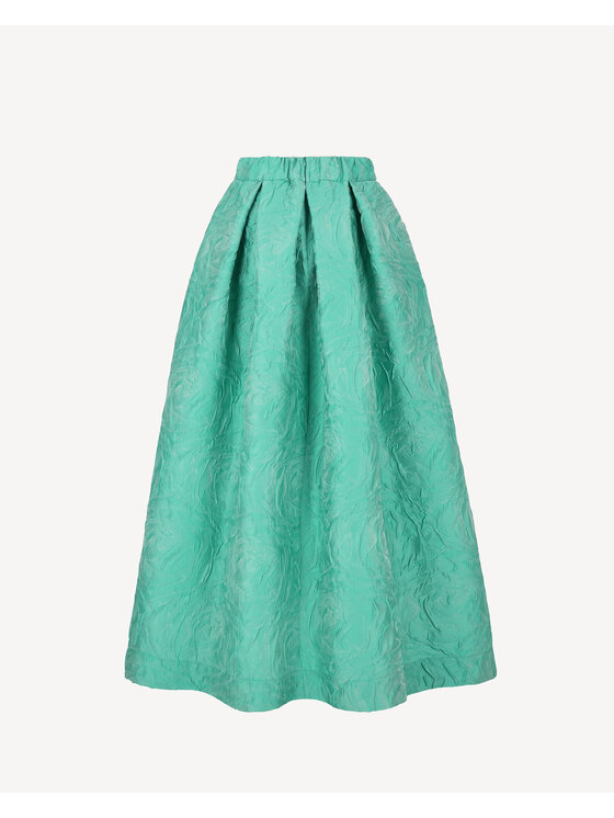 Castellani Castellani Spódnica maxi Valenza Zielony jasny Regular Fit