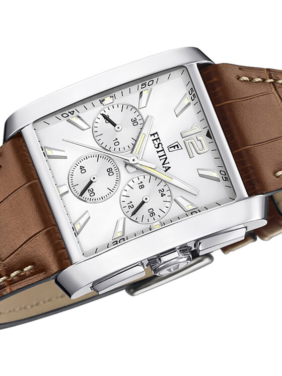 Festina Festina Zegarek F20636-1 Brązowy