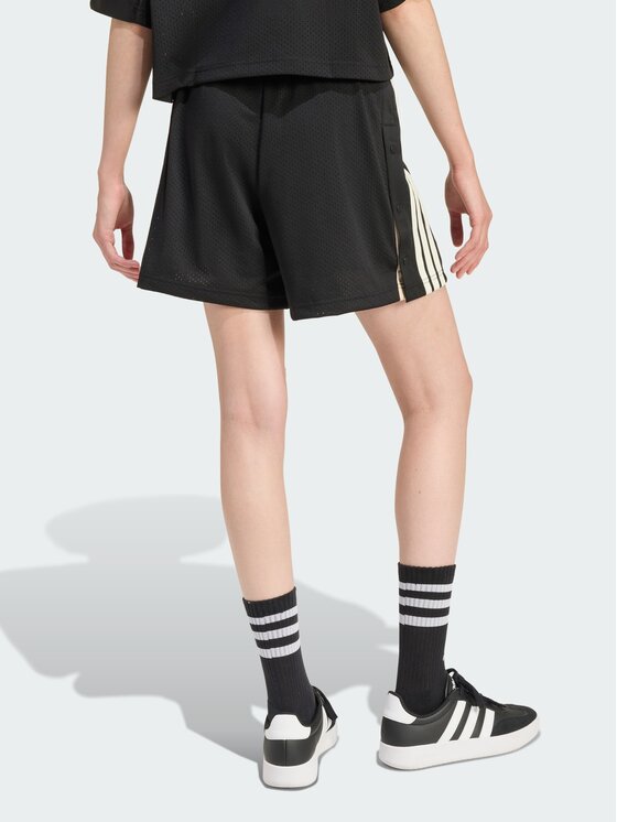 adidas adidas Szorty materiałowe 158962 Czarny Loose Fit