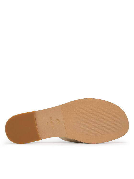 PINKO PINKO Šlepetės Milly 04 SD0463P049 Auksinė