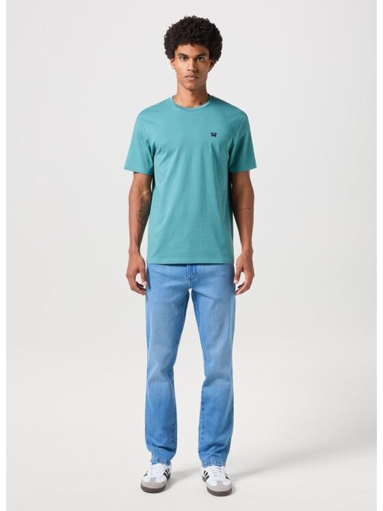 Wrangler Wrangler Jeansy TEXAS SLIM Niebieski Slim Fit