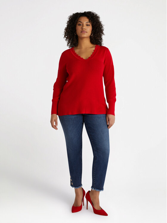 Fiorella Rubino Fiorella Rubino Jeansy P558T004713N024 Niebieski Skin Fit