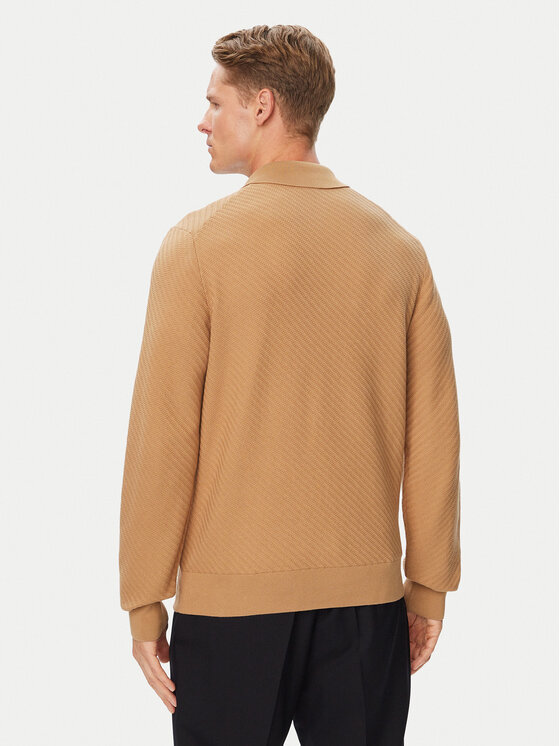 BOSS BOSS Pullover H-Lomarino 50565511 Beige Regular Fit