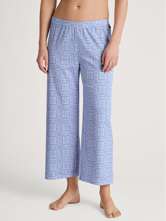 Calida Calida Pyžamové kalhoty 28457 Modrá Regular Fit