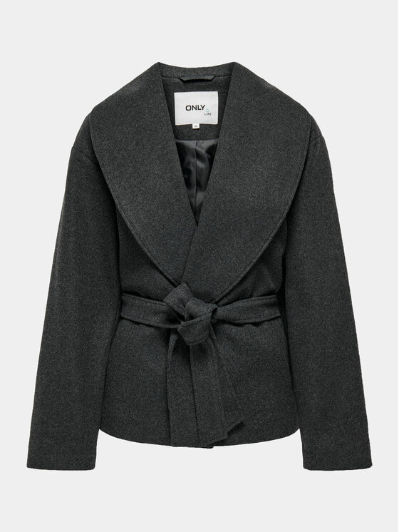 ONLY ONLY Átmeneti kabát Augusta 15314352 Szürke Regular Fit
