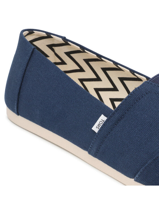 Toms Toms Туфлі Alpargata 10017660 Cиній