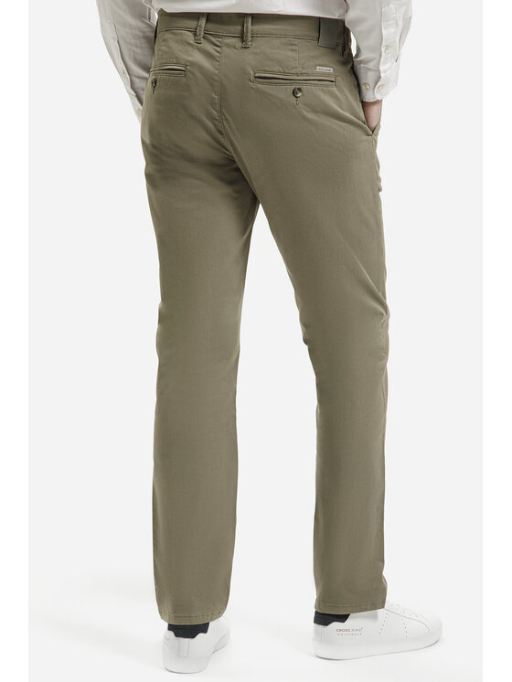 Cross Jeans Cross Jeans Chinosy F 194-287 Szary Tapered Leg