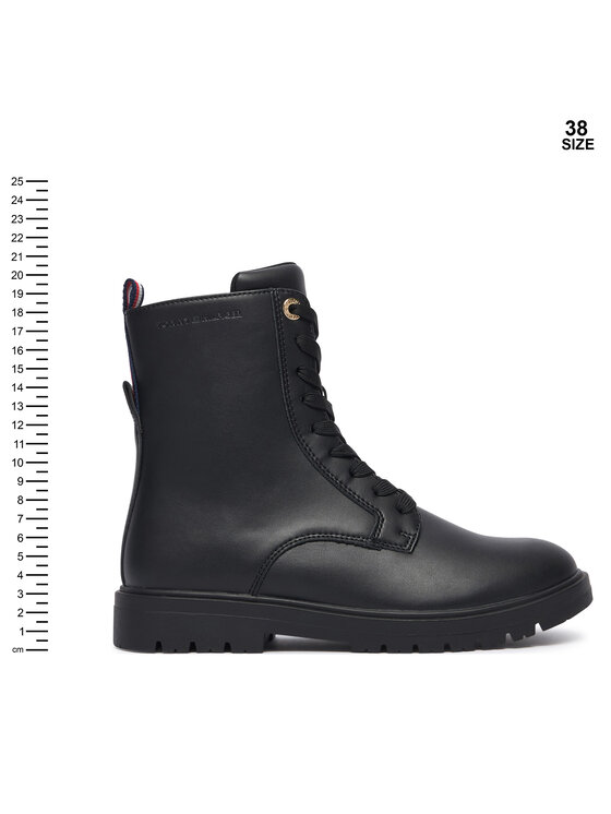 Tommy Hilfiger Tommy Hilfiger Trzewiki T3A5-35157-1355 Czarny