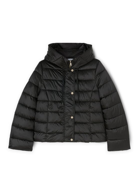 Motivi Motivi Giubbotto piumino F754Q000697N033 Nero Regular Fit