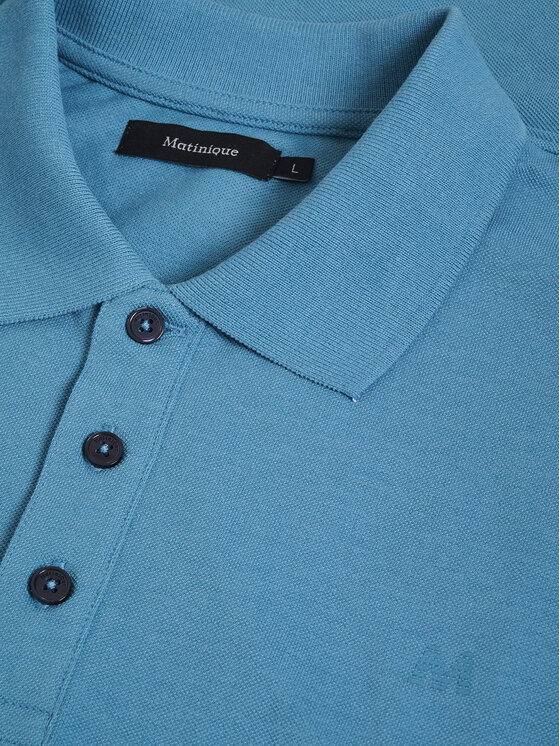 Matinique Matinique Polo majica 30206461 Modra Regular Fit