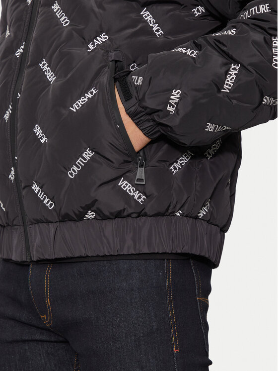 Versace Jeans Couture Versace Jeans Couture Μπουφάν πουπουλένιο 77GAU406 Μαύρο Regular Fit