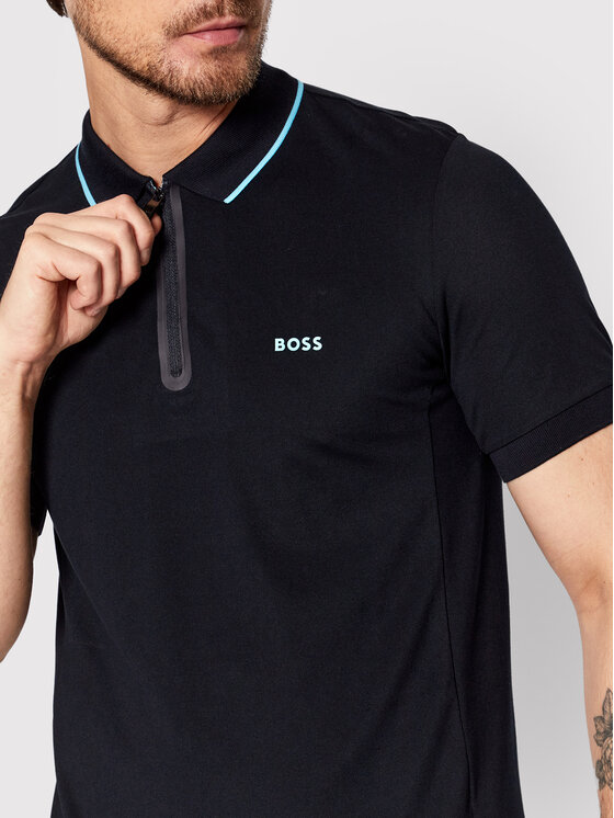 Polo Philix 50466444 Blu scuro Slim Fit