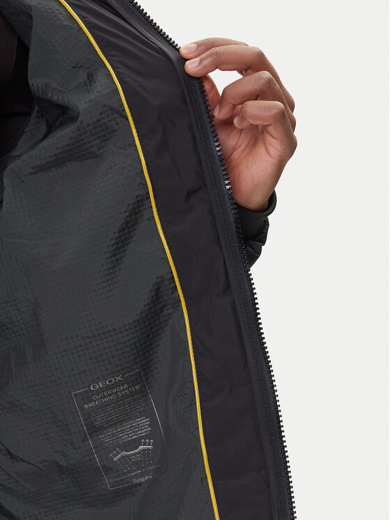 Geox Geox Kurtka zimowa Spherica M5629C T3284 F9000 Czarny Regular Fit