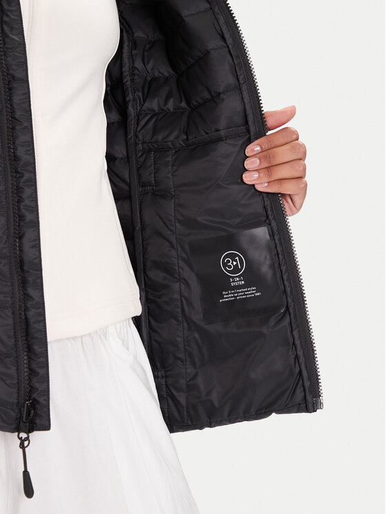 Jack Wolfskin Jack Wolfskin Pūkinė striukė Pilvi 1207761 Juoda Regular Fit