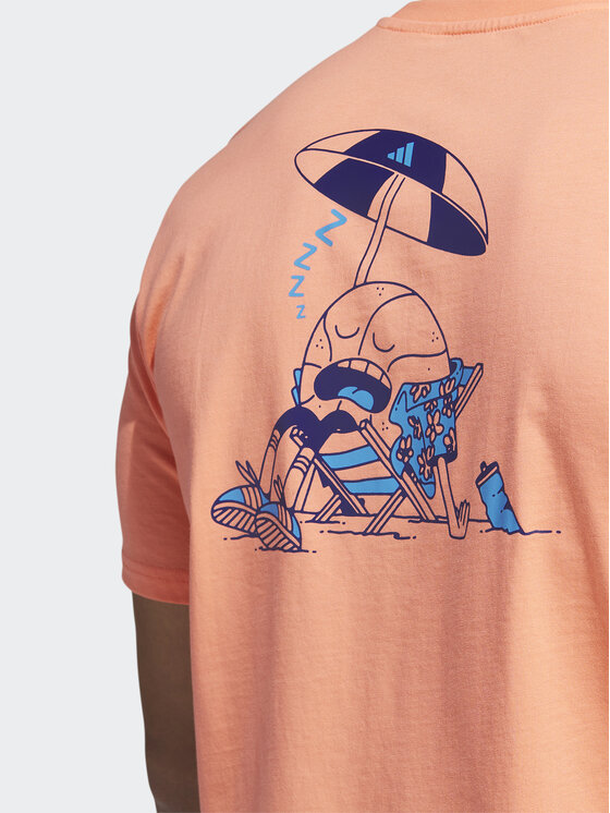 adidas Lil Stripe Spring Break Graphic Short Sleeve Basketball T Shirt IC1869 Regular Fit Modivo.ua