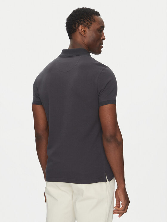 Barbour Barbour Polo Tartan MML0012NY51 Granatowy Tailored Fit