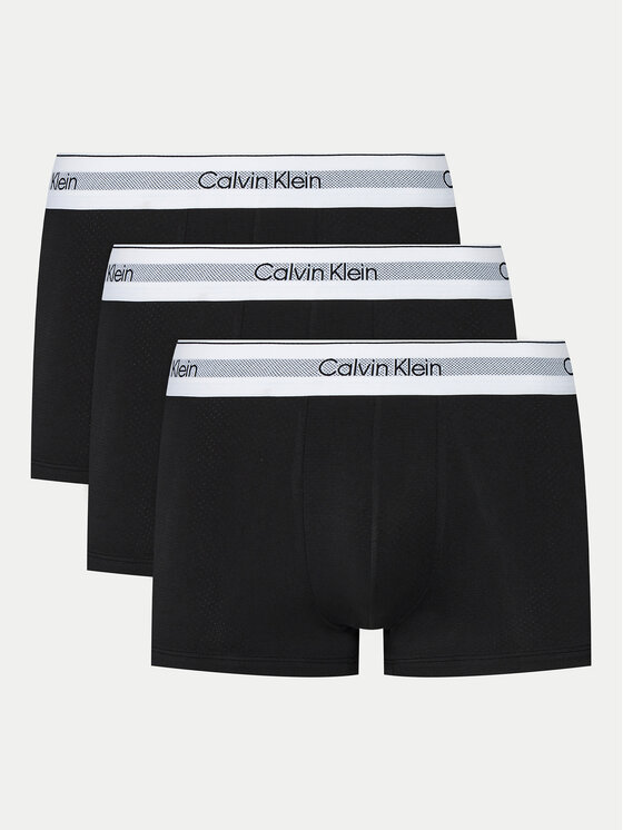 Calvin Klein Underwear Set Od 3 Para Bokserica 000NB3956A Crna