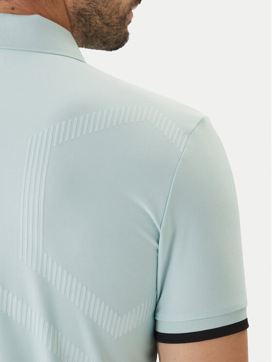 BOSS BOSS Polo särk Chip Hexa 50554561 Türkiissinine Regular Fit